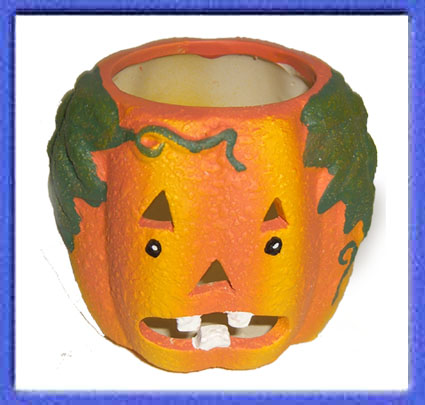 Halloween Pumpkin T Light Holder