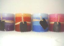 Layered Candles