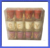 Four 'Sexy' Candles