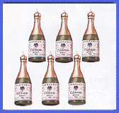 Champagne bottles