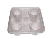 Set 4 Plastic Votive Candle Moulds