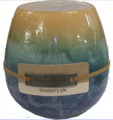 Small Bulb Shape Scented Candle - Bluebderry