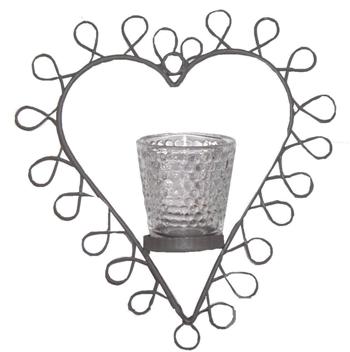 Heart Hanging Candle Holder