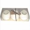 Set of 3 Ceramic Egg Shaped T Light Holders Thumbnail