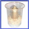 Hurricane Candle Lamp with Gold Sand & Candle Thumbnail