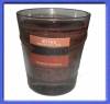 Seasonal Toasted Hazelnut  Scented Candle in Glass Thumbnail