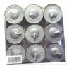 Pack 9 Silver Glitter T-Lights Thumbnail