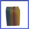 Square Rainbow Candle Thumbnail