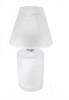 White Frosted Table T Light Lamp with shade Thumbnail