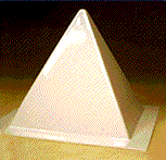 Pyramid Plastic Candle Mould