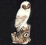 Large Owl Candle