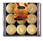 Pack of 9 Vanilla Scented Tea Lights